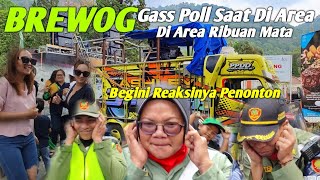 Detik Brewog Melewati Area Ribuan Mata Langsung Di Gass Poll Bikin Panik Auto Kocar Kacir