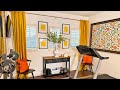 I Created a LUXURY GYM For Less Than You Think!