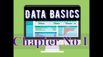 ICS Computer Part 2, Ch 1 - Overview About Data Basics - computer lecture 2nd year chapter 1