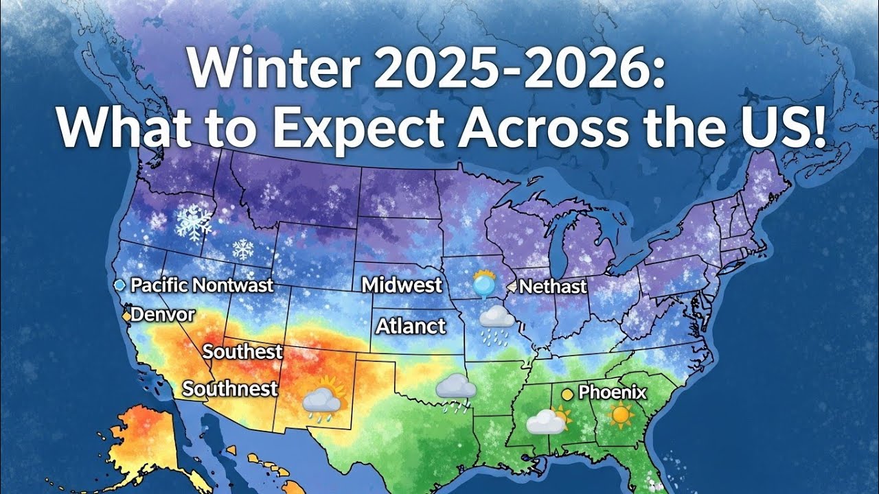 Winter 2025-2026: What to Expect Across the US!#MidSouthWinter # ...