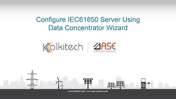Configure IEC61850 Server Using Data Concentrator Wizard