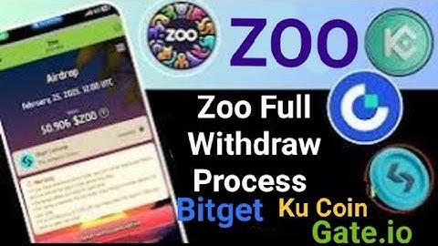 ZOO AIRDROP ll Withdraw Process ll Easy Steps ll
