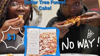Vlogmas: making dollar tree funnel cake ...