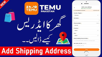 Temu Par Delivery Address Kaise Add Kare | How to Add Shipping Address on Temu
