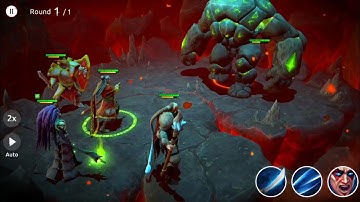 Age of Magic First Boss || (Android,ios) Gameplay - Walkthrough