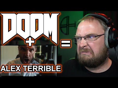 NEXT LEVEL! ALEX TERRIBLE - DOOM ETERNAL - BFG DIVISION by MICK GORDON (REACTION}