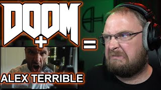 NEXT LEVEL! ALEX TERRIBLE - DOOM ETERNAL - BFG DIVISION by MICK GORDON (REACTION}