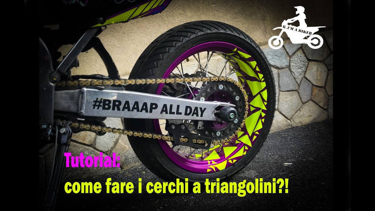 ADESIVI PER CERCHI AUTO & MOTO CERCHIONI Bordo Adesivo ...