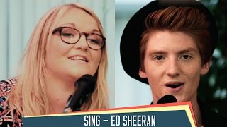 Video thumbnail of "SING – Ed Sheeran – Acoustic Cover avec Elliott,Tiwayo de Rising Star et Lola Dubini"
