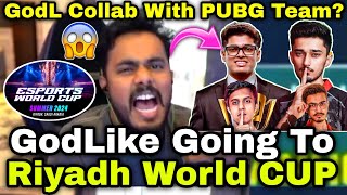 Caster React On GodLike Going World CUP 🏆& On GodL Collab With Pubg Lineup ? 😮