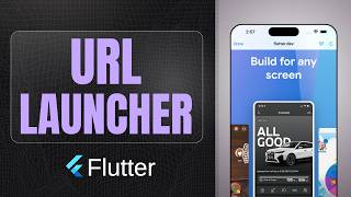 Url Launcher | Open any website in Flutter App