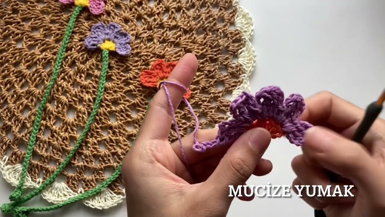 Вязаная закладка / Простые схемы вязания | Простая закладка для вязания крючком