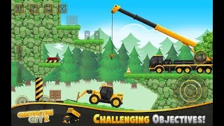Construction City 2 kids game || Walkthrough Level1St || Minhas tv screenshot 3