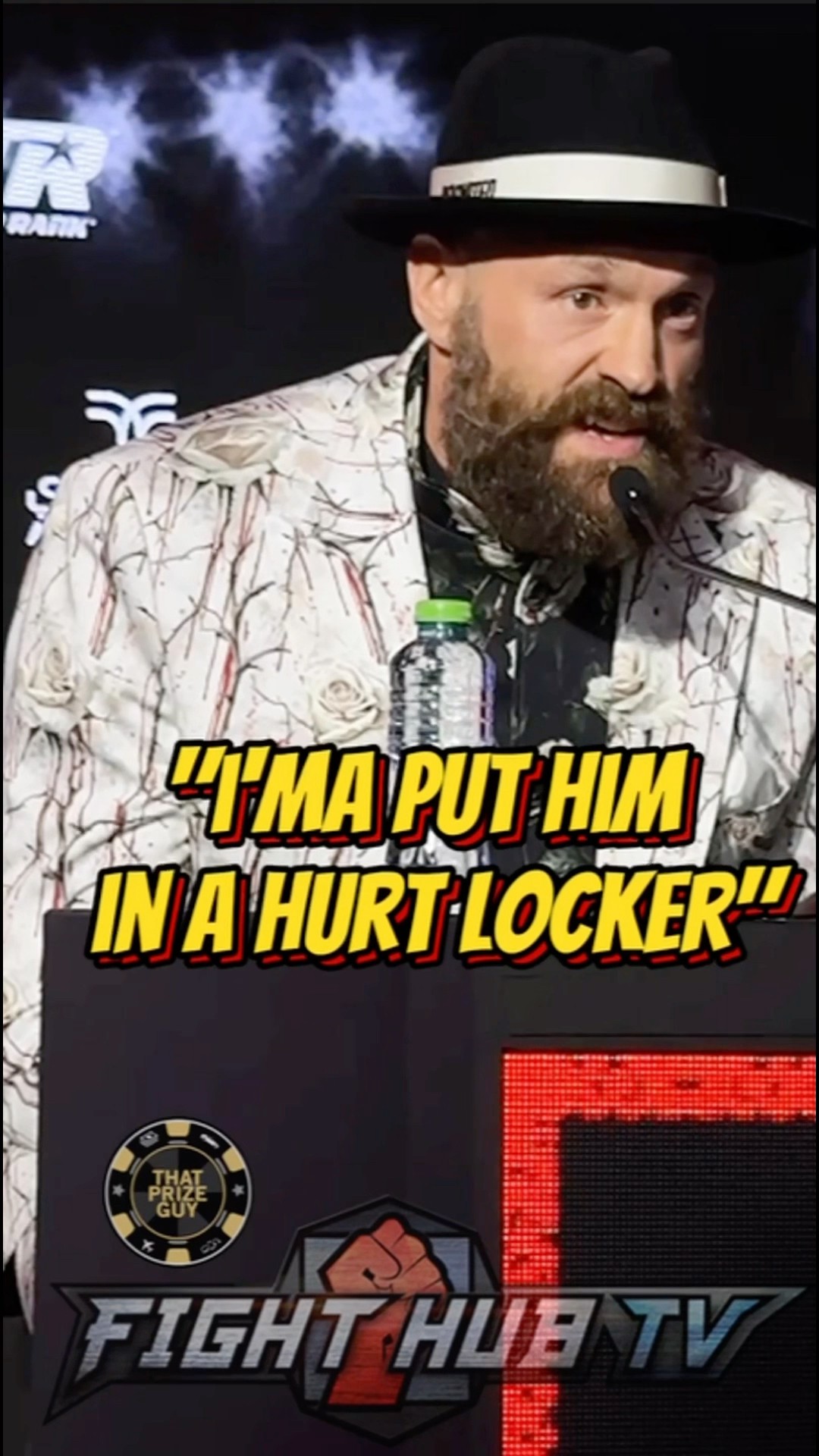 Tyson Fury CHILLING WARNING to Oleksandr Usyk at Final Presser!