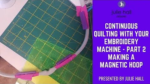 Continuous Quilting with your embroidery machine P...