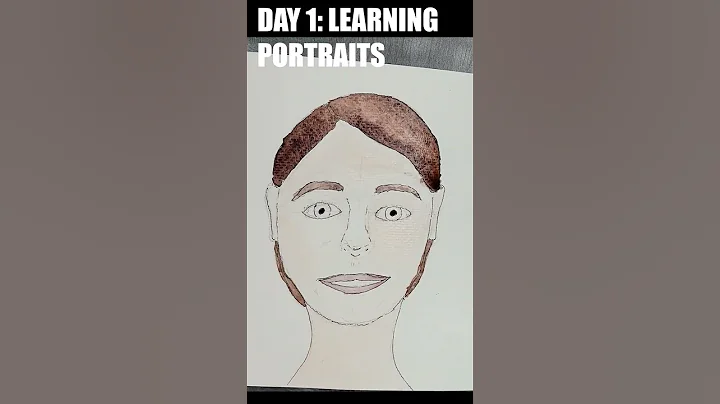 Day 1 Portrait Challenge - Learning to Paint a Por...