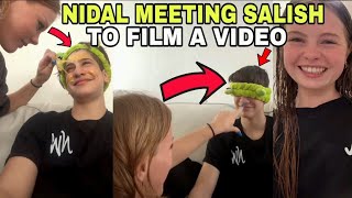 Nidal Wonder REVEALS He's MEETING Salish Matter AGAIN To FILM A YouTube VIDEO After His ACCIDENT?!😱😳