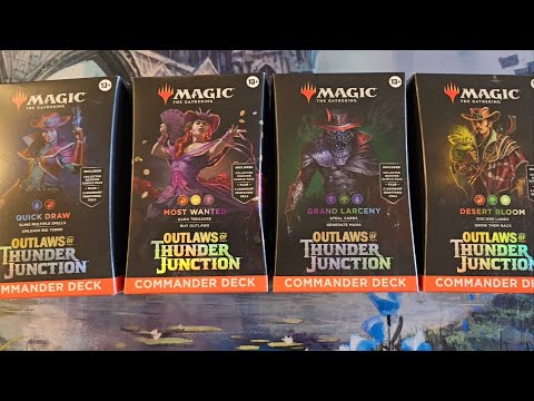Are the Outlaws of Thunder Junction commander decks a whiff? - YouTube