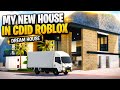 Moving into my new house in cdid roblox !!🤯🔥