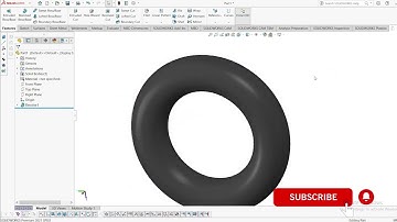 How to draft O-Ring on SOLID WORKS, How to use #Revolve Bose/Base