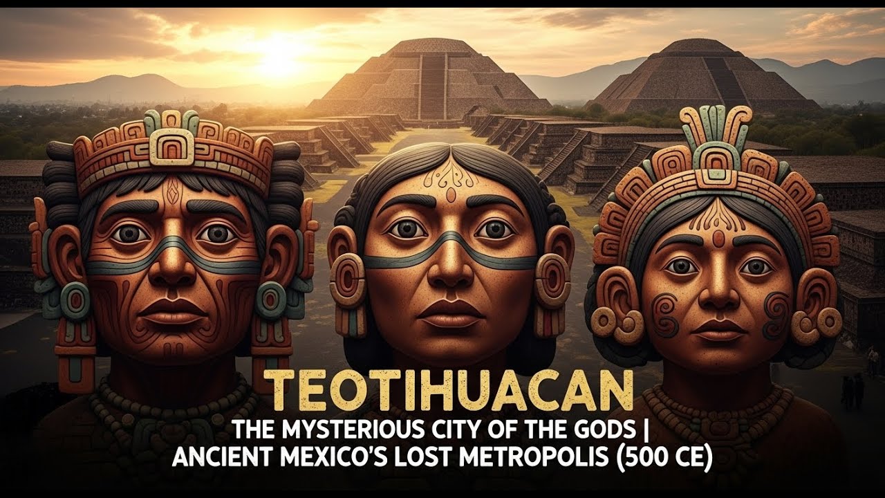 Teotihuacan – The Mysterious City of the Gods | Ancient Mexico’s Lost ...