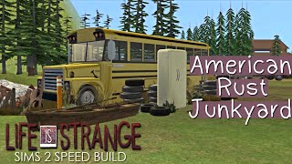 The Sims 2 Speed Build: American Rust Junkyard (Life is Strange)