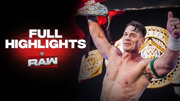 Full Raw highlights: Nov. 10, 2025