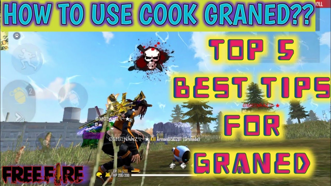 Best Tips For How To Use Cook Grenade In Freefirel YouTube