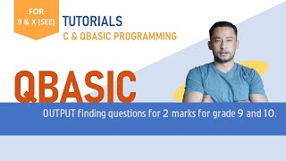 QBASIC 2 mark question on OUTPUT finding for grade 9 and 10: part 2