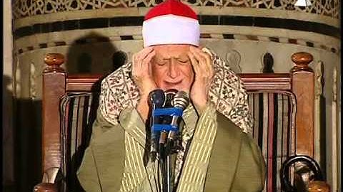 فضيلة الشيخ أحمد محمد عامر في تلاوة قرآن الجمعة 13 من ربيع أول 1434 هـ  الموافق 25  1 2013 م من الجامع الأزهر الشريف
