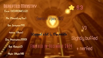 Tria OS - FE2 Community Maps || Berefted Ministry V3 (⭐6.3) (Official release video)