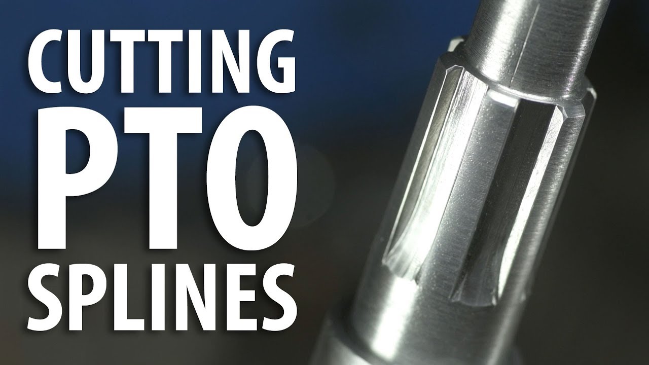 How To Machine Splines On A Shaft