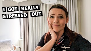 A STRESSFUL DAY // Flight Attendant Vlog - Three Day Work Trip to Rhode Island & Indianapolis