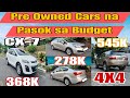 Pre owned cars na pasok sa budget  used car for sale