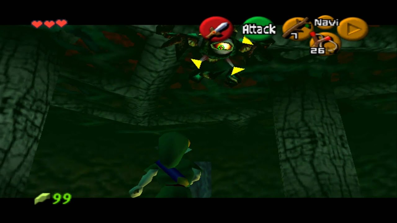 Legend of Zelda Ocarina of Time Master Quest Boss 1 YouTube