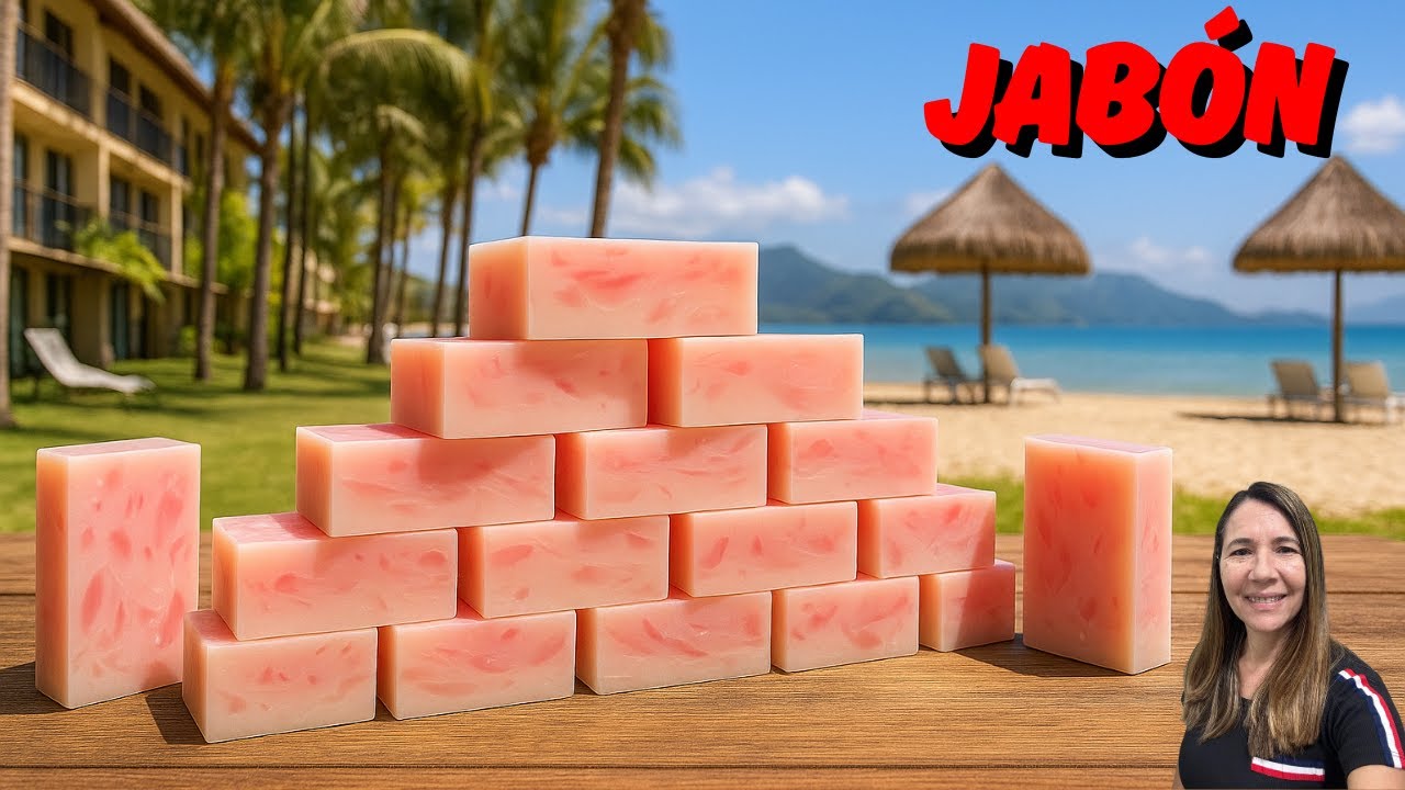 🔴 NO NECESITAS ACEITE PARA HACER ESTE JABÓN. ¿QUIERES APRENDER?