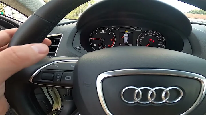How to Check Alerts on Speedometer Display in Audi Q3 I ( 2011 – 2018 )