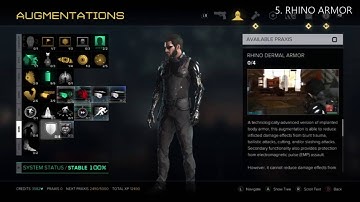 Deus Ex Mankind Divided - Top 10 Augmentations for Non Lethal Run N Gun Playthrough