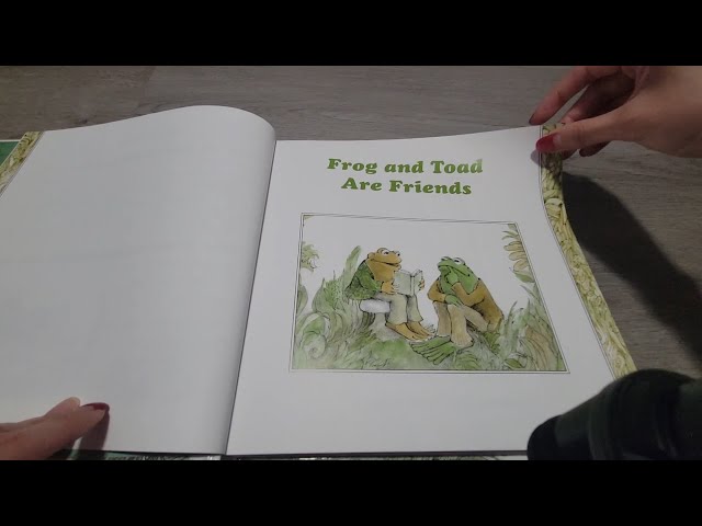 ASMR Reading Frog and Toad Storybook Favorites - Book 1: Frog and Toad are friends!