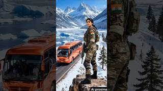 Download Lagu Indian Female Soldier Saves Bus Passengers From lions Attack! #shorts #ai #army #bus MP3 Download Lagu Indian Female Soldier Saves Bus Passengers From lions Attack! #shorts #ai #army #bus MP3