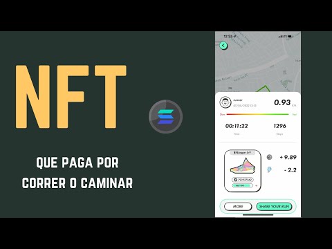 NFT para ganar dinero corriendo o caminando
