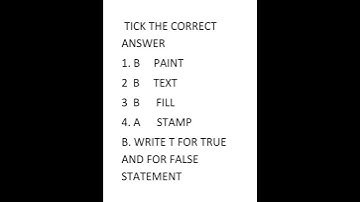 CHAPTER 7 CLASS 2 FUN WITH TUX PAINT Answer Key IT PLANET by aarti arora