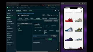 Nike app with React Native, Node, Mongo DB and Firebase