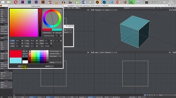 LightWave 3D Modeler: How To Use Surfaces in LightWave | Modeler 2019.0.3 | NewTek