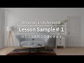 Ondemand Sample１）自宅で洋裁：みつばやオンデマンドレッスン