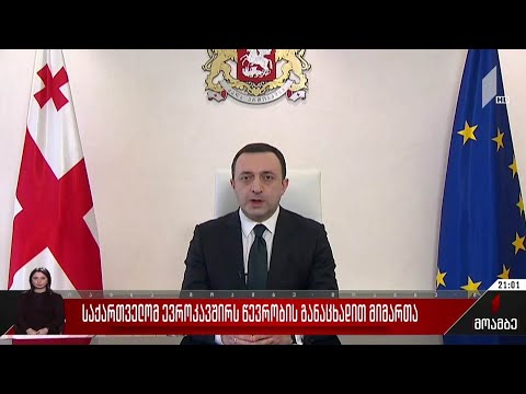 საქართველომ ევროკავშირს წევრობის განაცხადით მიმართა