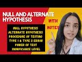 Null & Alternate Hypothesis|Science vibes|Biostatistics #sciencevibes #pharmd #biostatistics