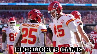 Kansas City Chiefs VS San Francisco 49ers Highlights Game (Week 7 2022) \/ NFL \/ Esteban Sport Videos