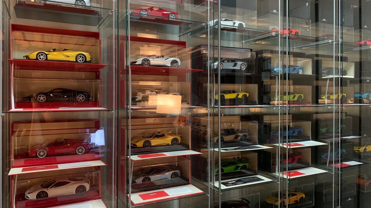 1/18 Model Car Collection - Ferrari, Lamborghini & Mercedes - MR Collection Models, BBR Models, etc.