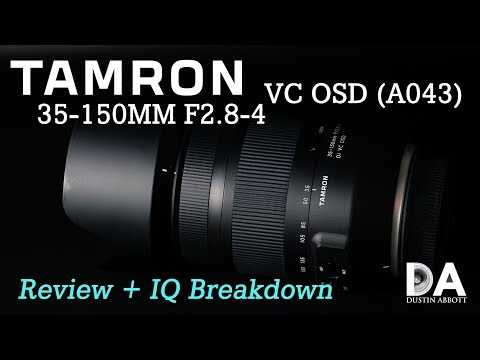 Tamron 35-150mm VC OSD:  Review and IQ | 4K